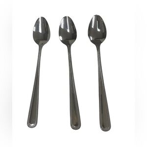 Johnson Rose Iced Teaspoons 1 Dozen
